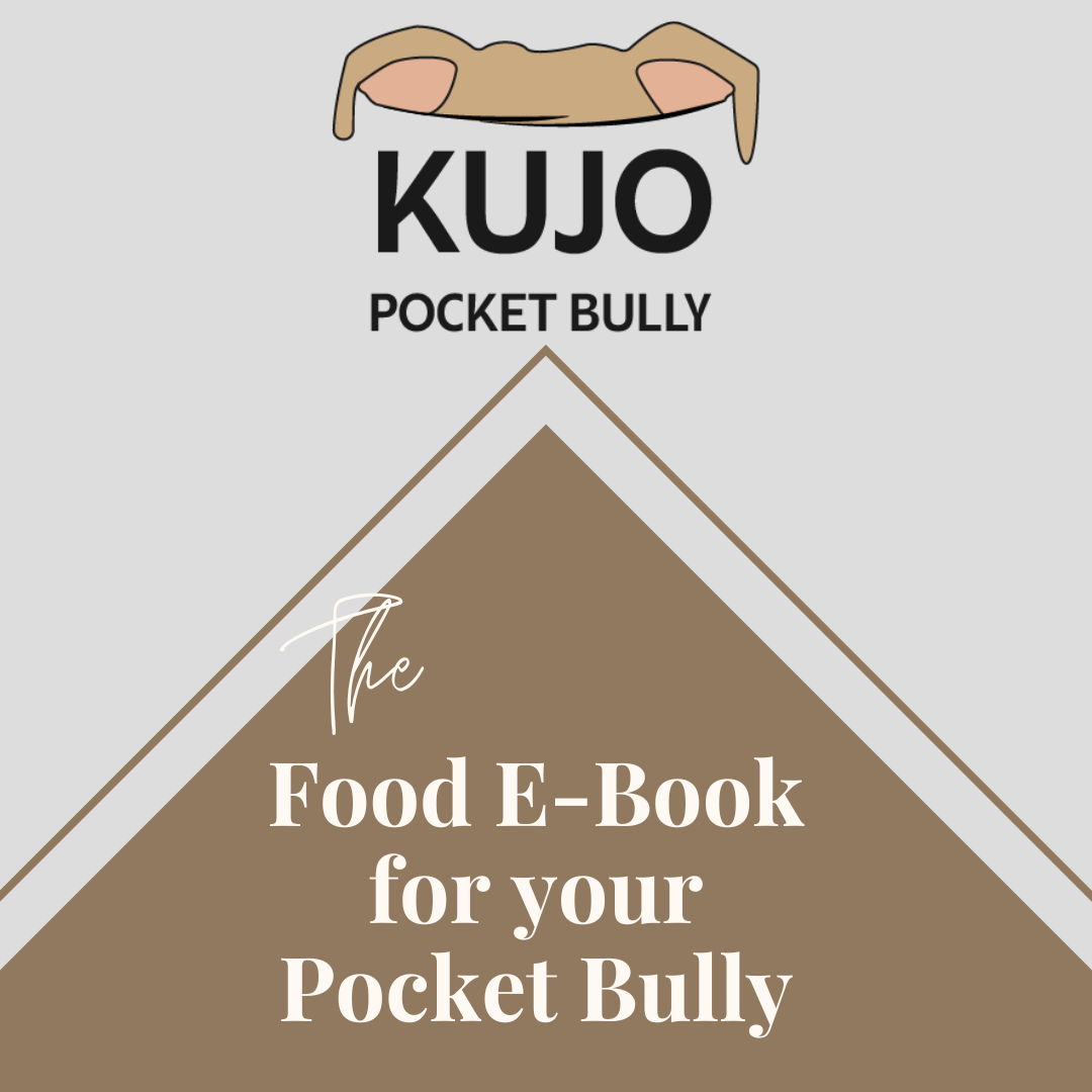 Food E-Book for your Pocket Bully